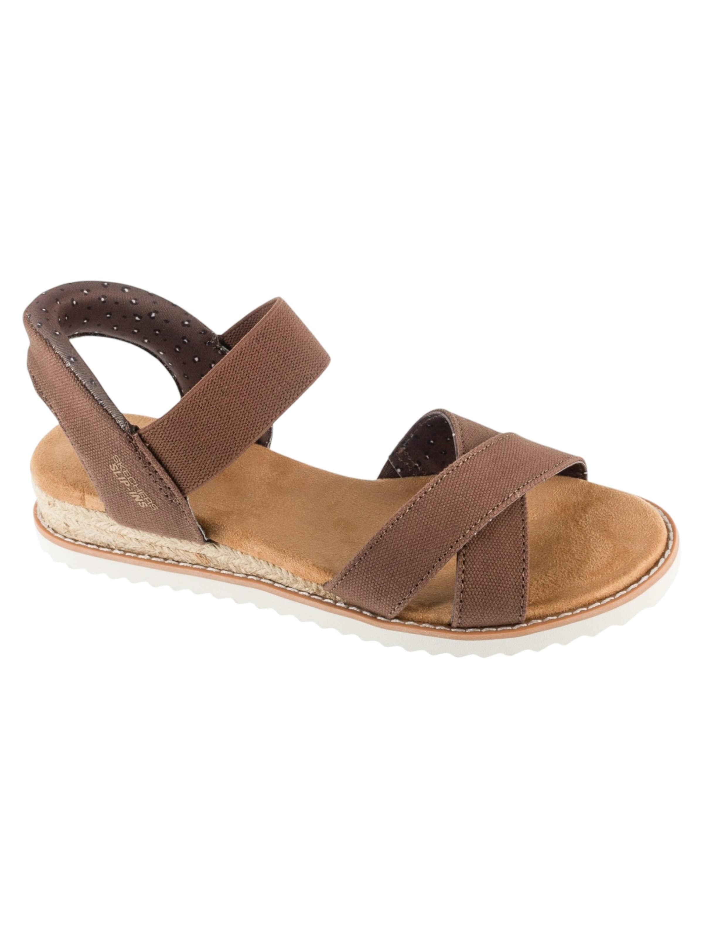 SKECHERS Sandals 'Skechers Desert Kiss' in Brown: front