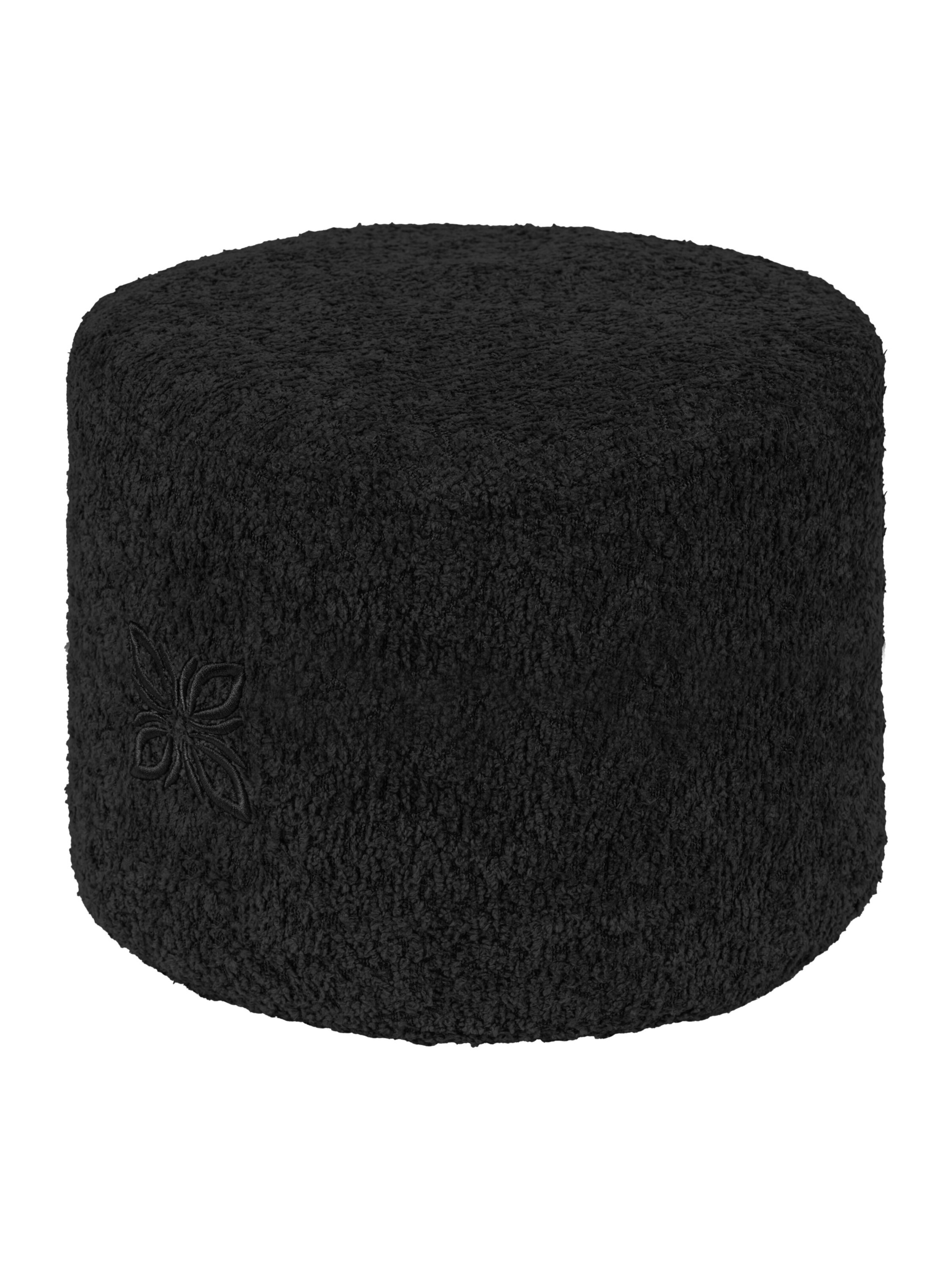 OMNANA Pillow 'CUSHY™' in Black: front
