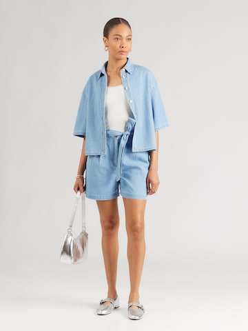 King Louie Lużny krój Cygaretki 'Marnie Festa' w kolorze niebieski: przód