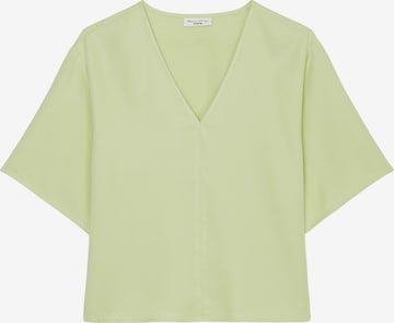 Marc O'Polo DENIM Blouse in Green: front