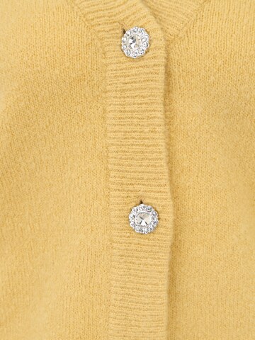 Cardigan 'Eve' OBJECT Petite en jaune