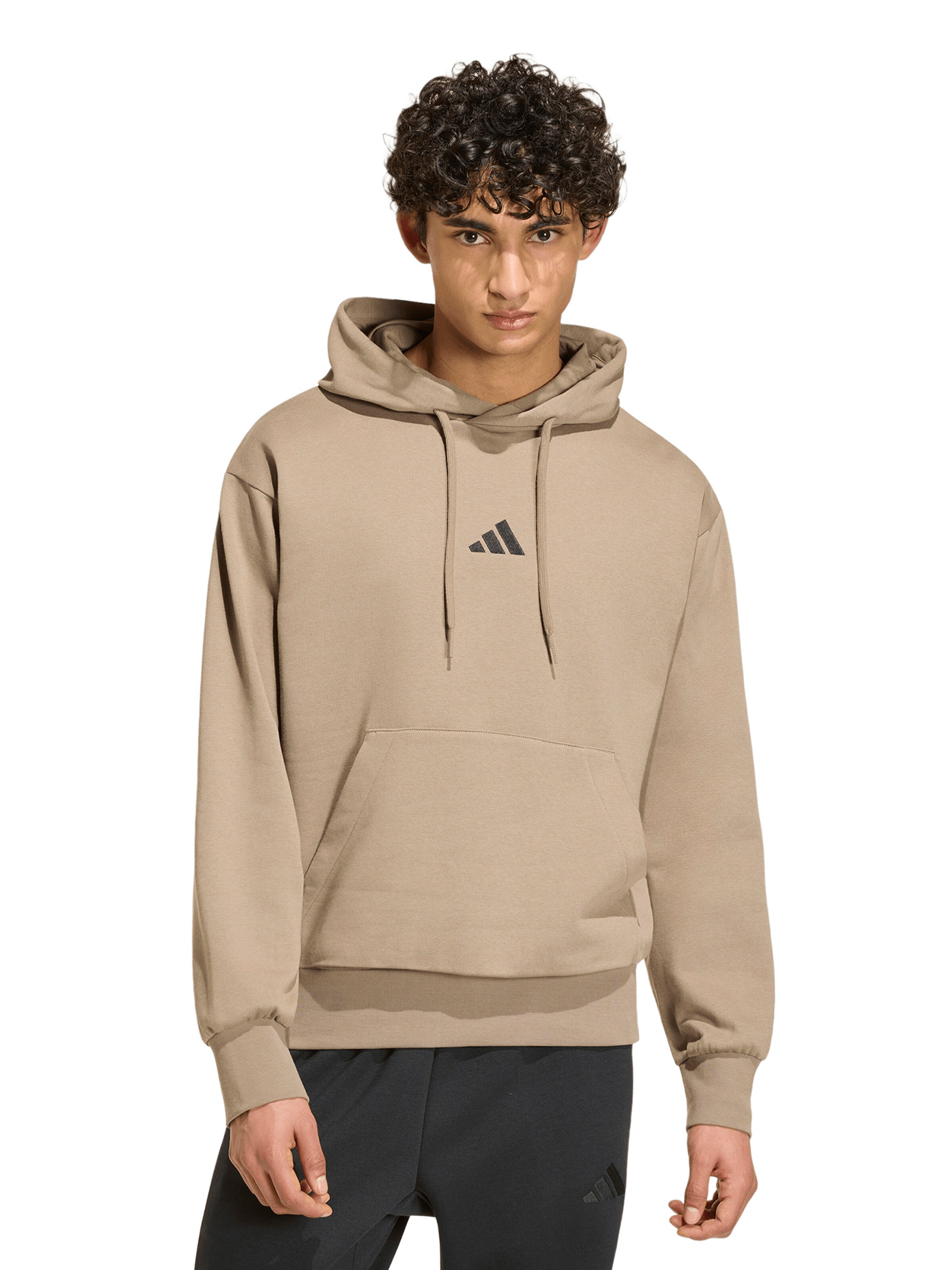 ADIDAS SPORTSWEAR Sportovní mikina 'FEELCOZY' – zelená: přední strana