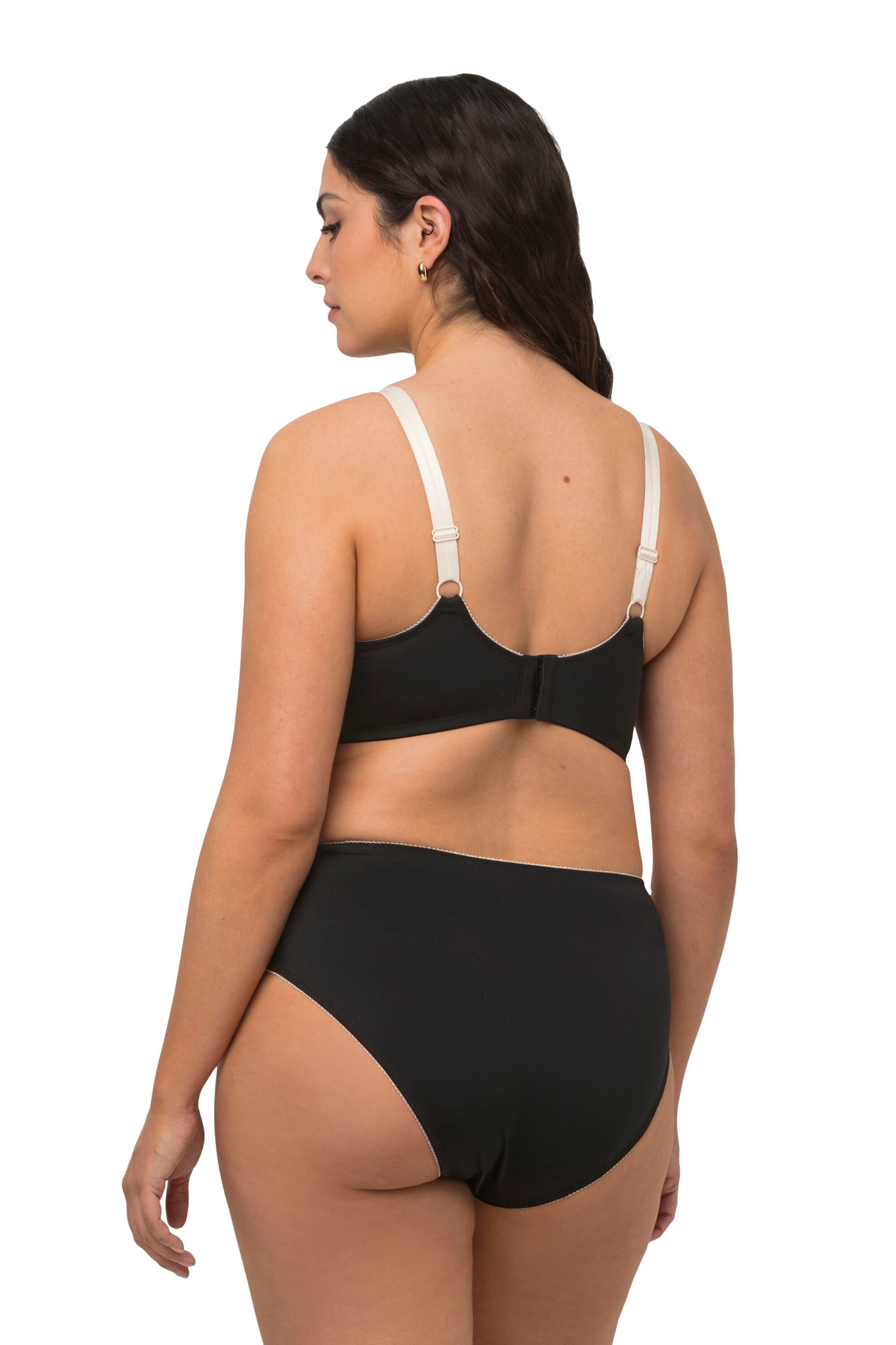 Ulla Popken BH in Zwart