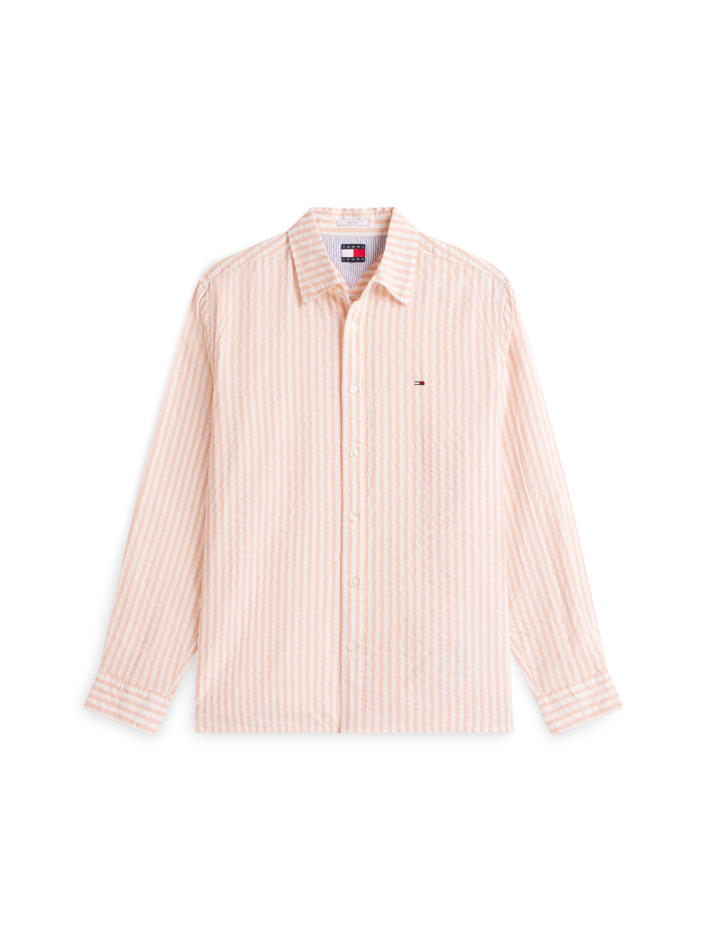 Tommy Jeans Button Up Shirt in S in Mixed colors / Apricot, Item view