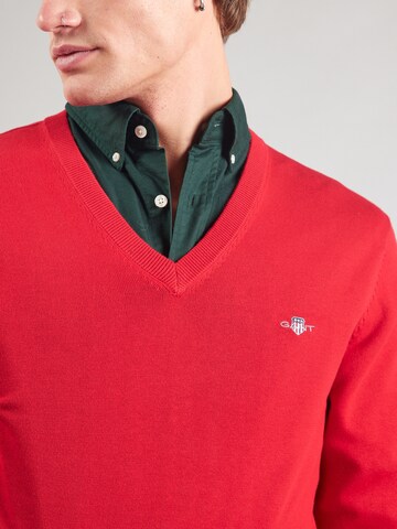 GANT Pullover 'CLASSIC' in Rot