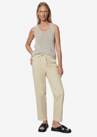 Marc O'Polo Tapered Pants in Beige