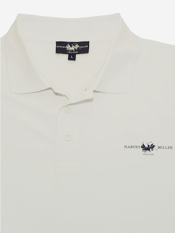 HARVEY MILLER Poloshirt in Weiß