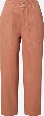 Loosefit Pantalon Thought en orange : devant