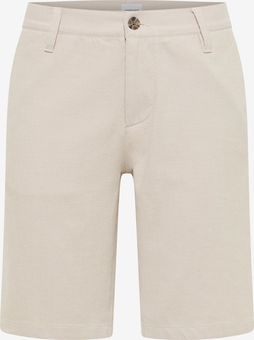 MUSTANG Regular Chino trousers ' Style Brad ' in Beige: front