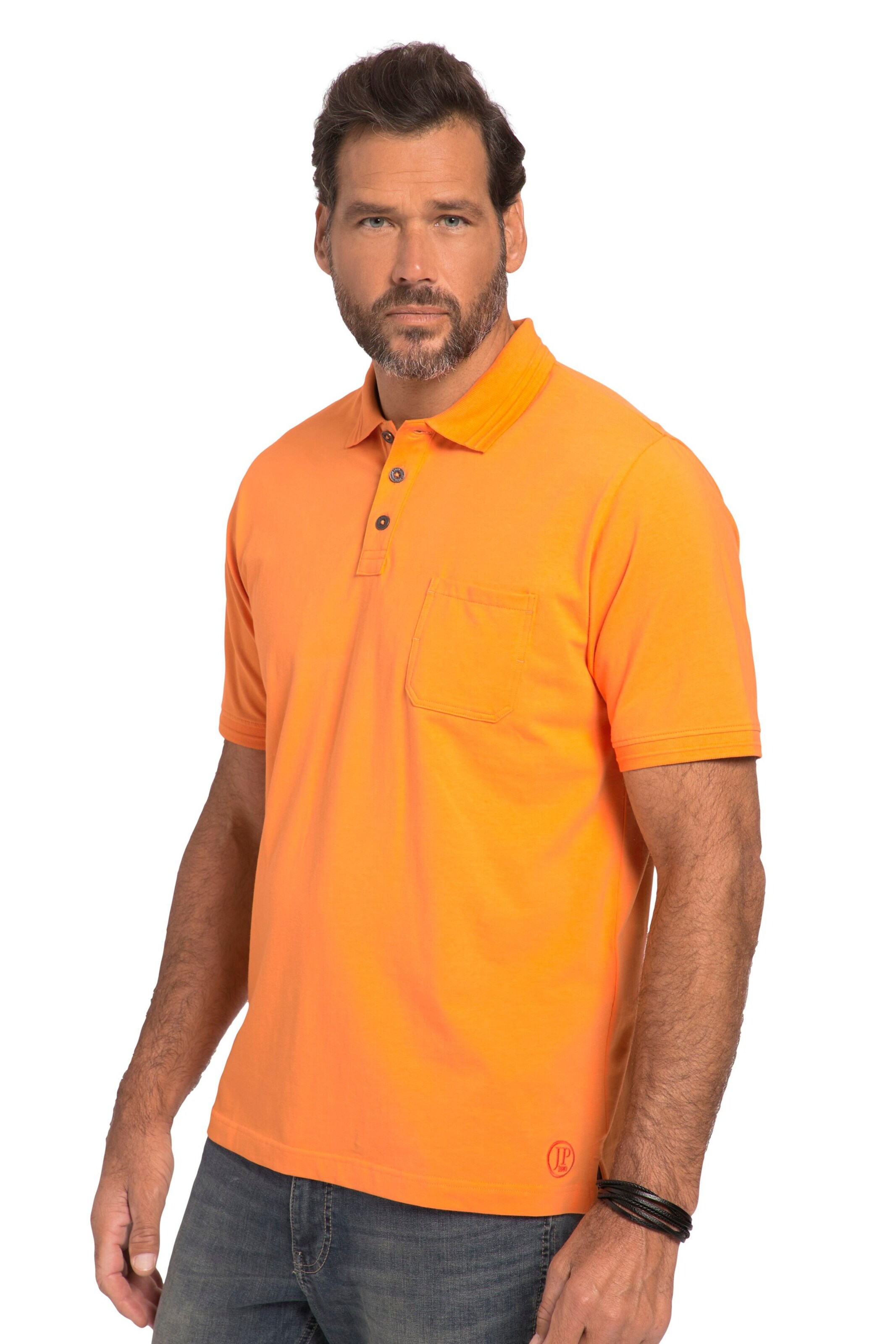 JP1880 Shirt in Orange: front
