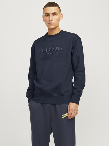JACK & JONES Sweatshirt in Blue: front