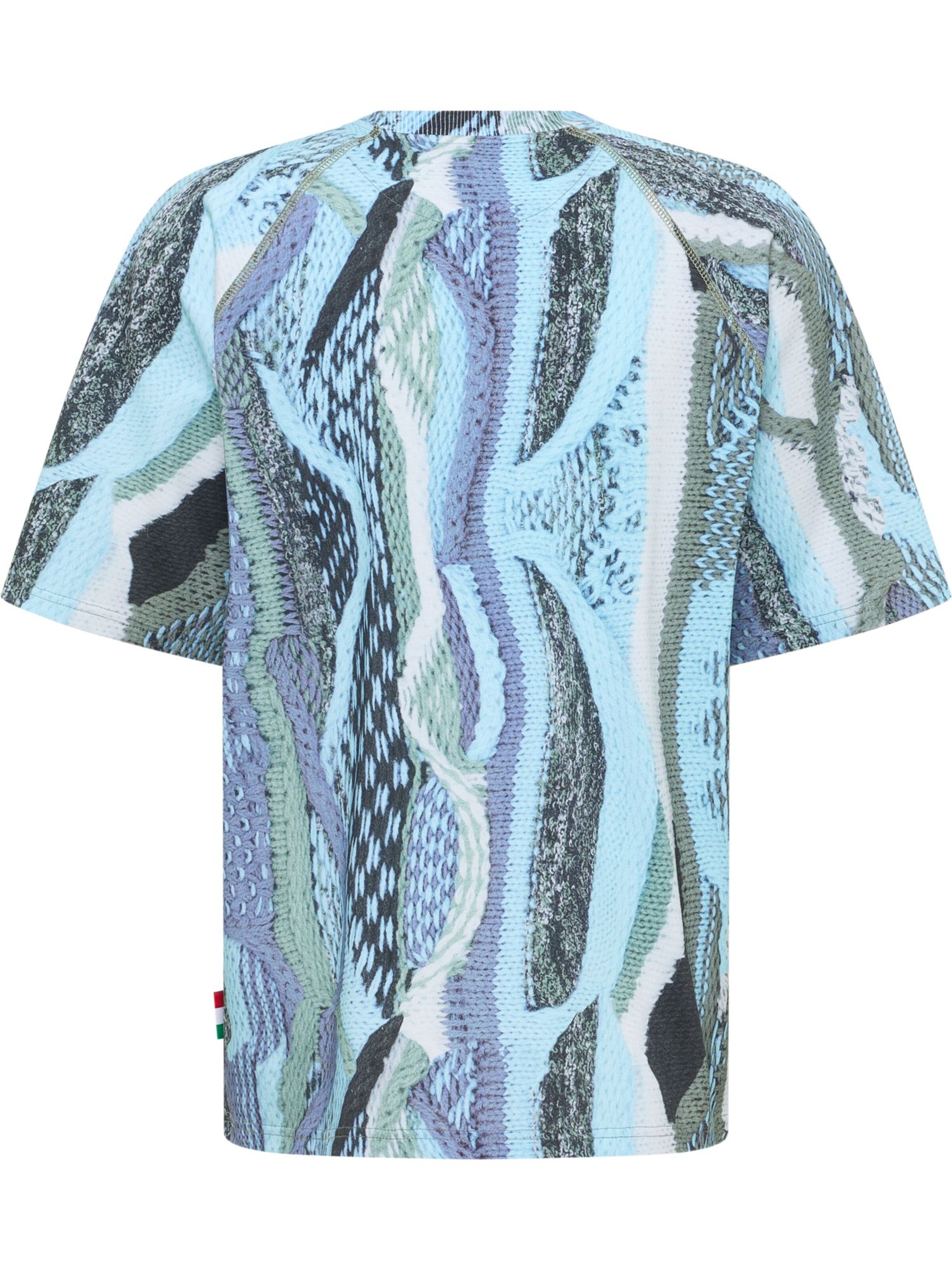 Carlo Colucci Shirt 'Ettori' in Blauw