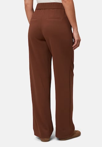 zero Flared Broek in Bruin