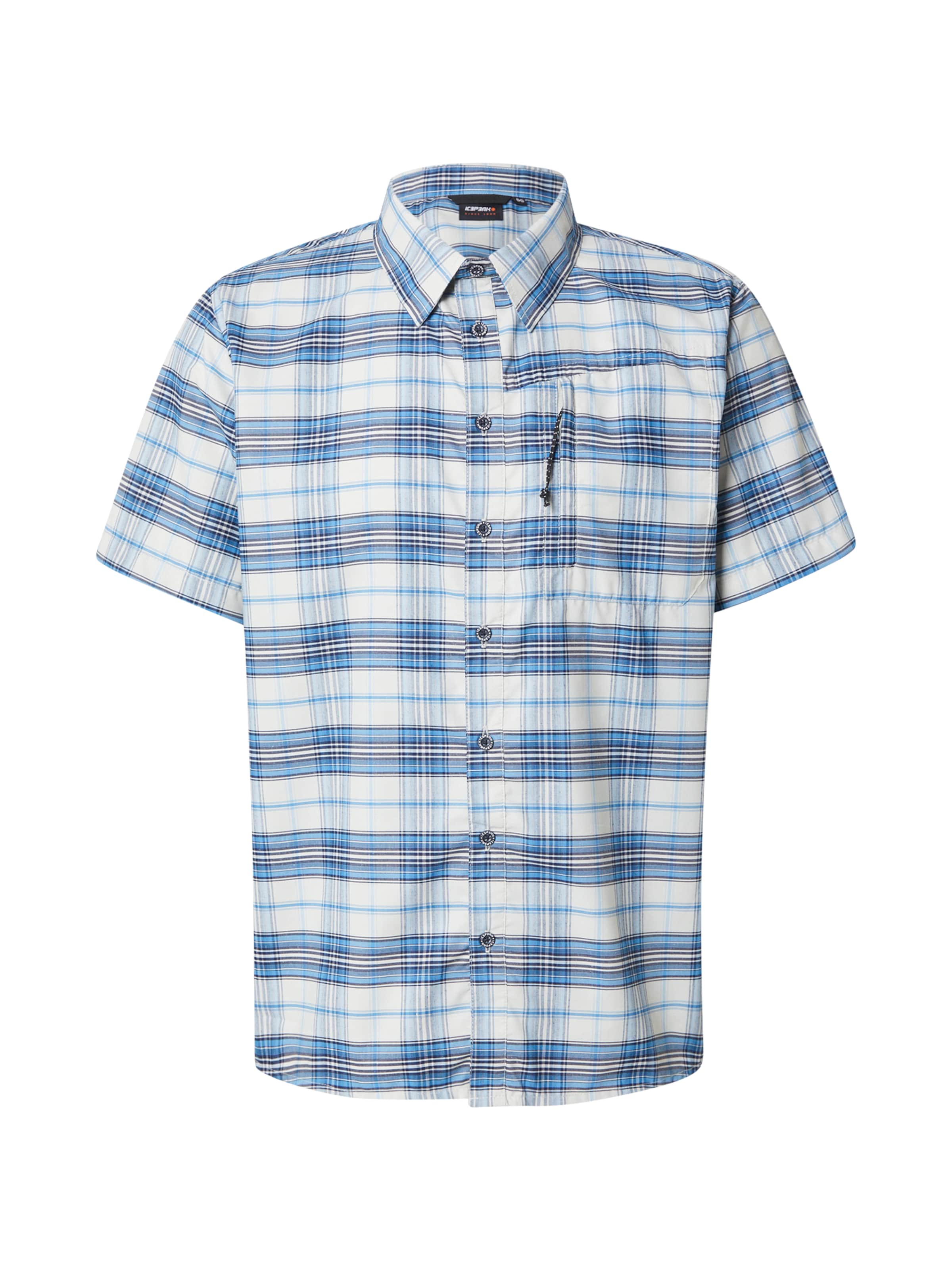 ICEPEAK Средняя посадка Рубашка 'BRIGANTINE' в Белый: спереди