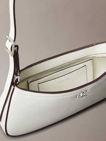 Calvin Klein Torba za čez ramo | bela barva