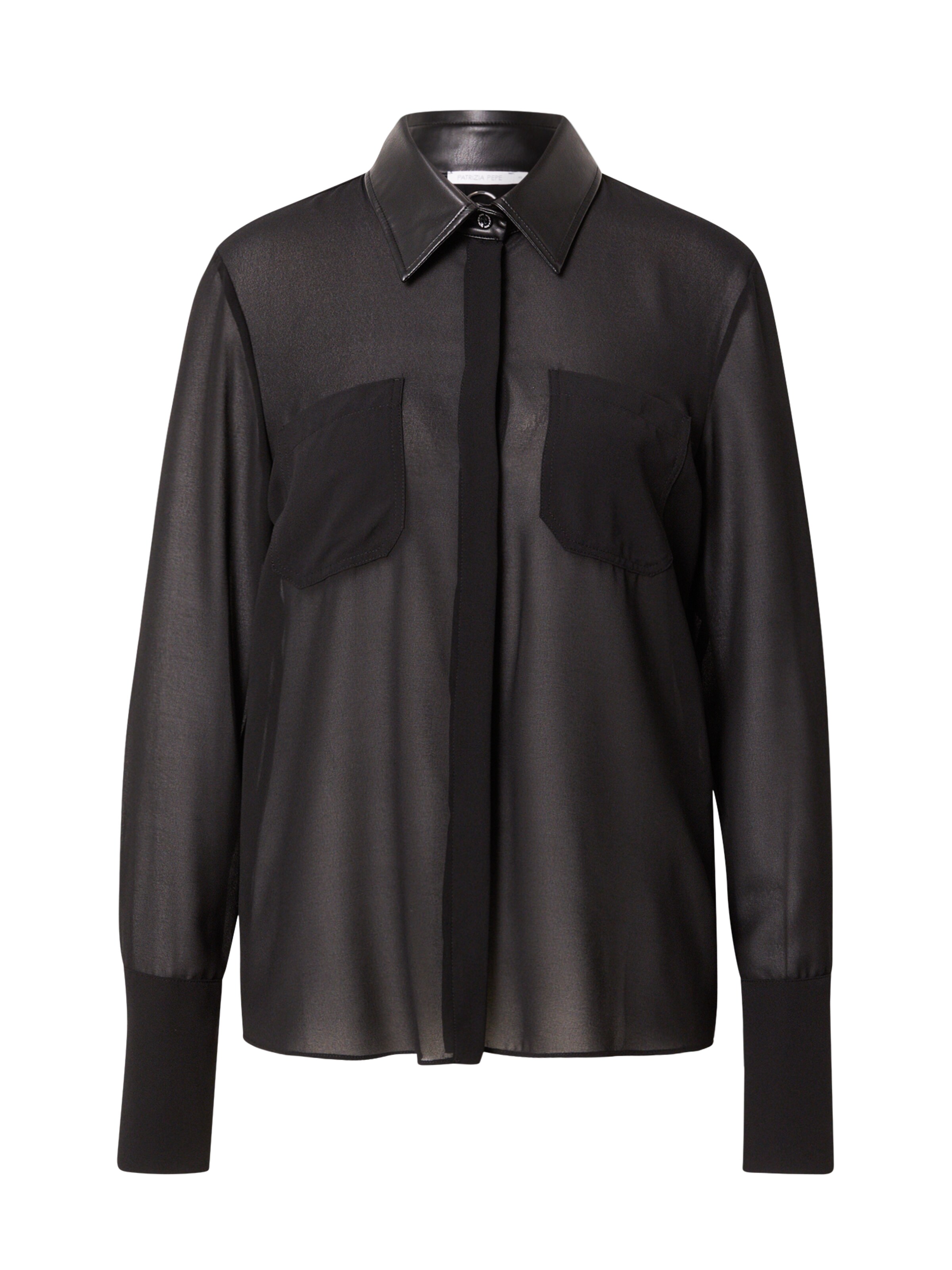 PATRIZIA PEPE Blúz - fekete: elől