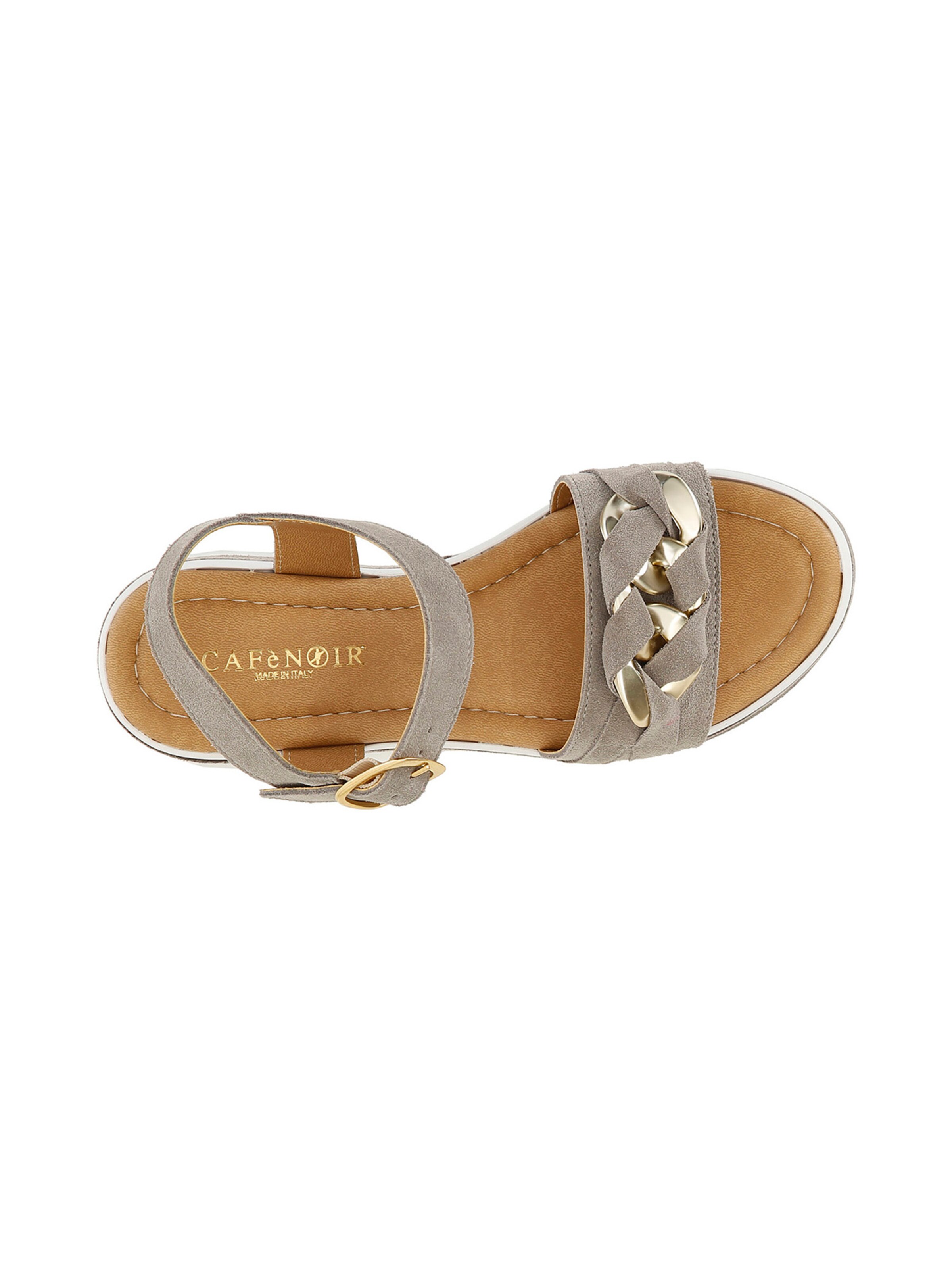 CAFè NOIR Sandaal in Grijs