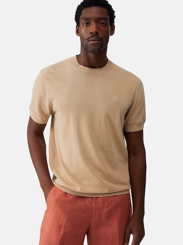 Liu Jo Shirt 'LIU JO UOMO MAGLIA SHORTCREPE Maglieria' in Beige
