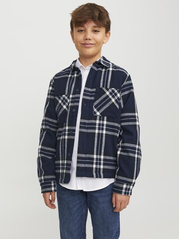 Jack & Jones Junior Regular Fit Hemd 'William' in Blau: Vorderseite
