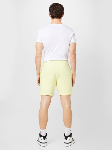 GAP Regular Trousers in Yellow