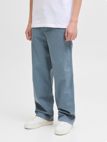 Jack & Jones Junior Baggy Trousers 'JPSTAlex' in Grey: front