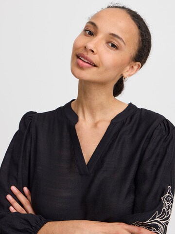 b.young Bluse 'Idamy' in Schwarz