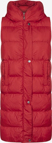 Jimmy Sanders Bodywarmer in Rood: voorkant