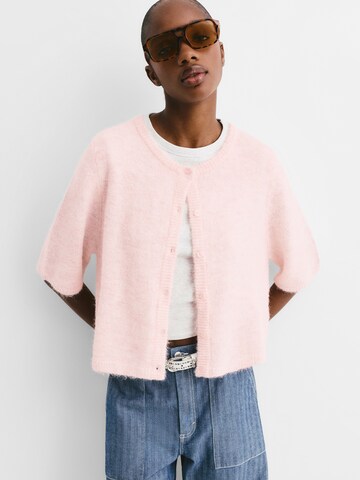 Pull&Bear Cardigan i pink: forside