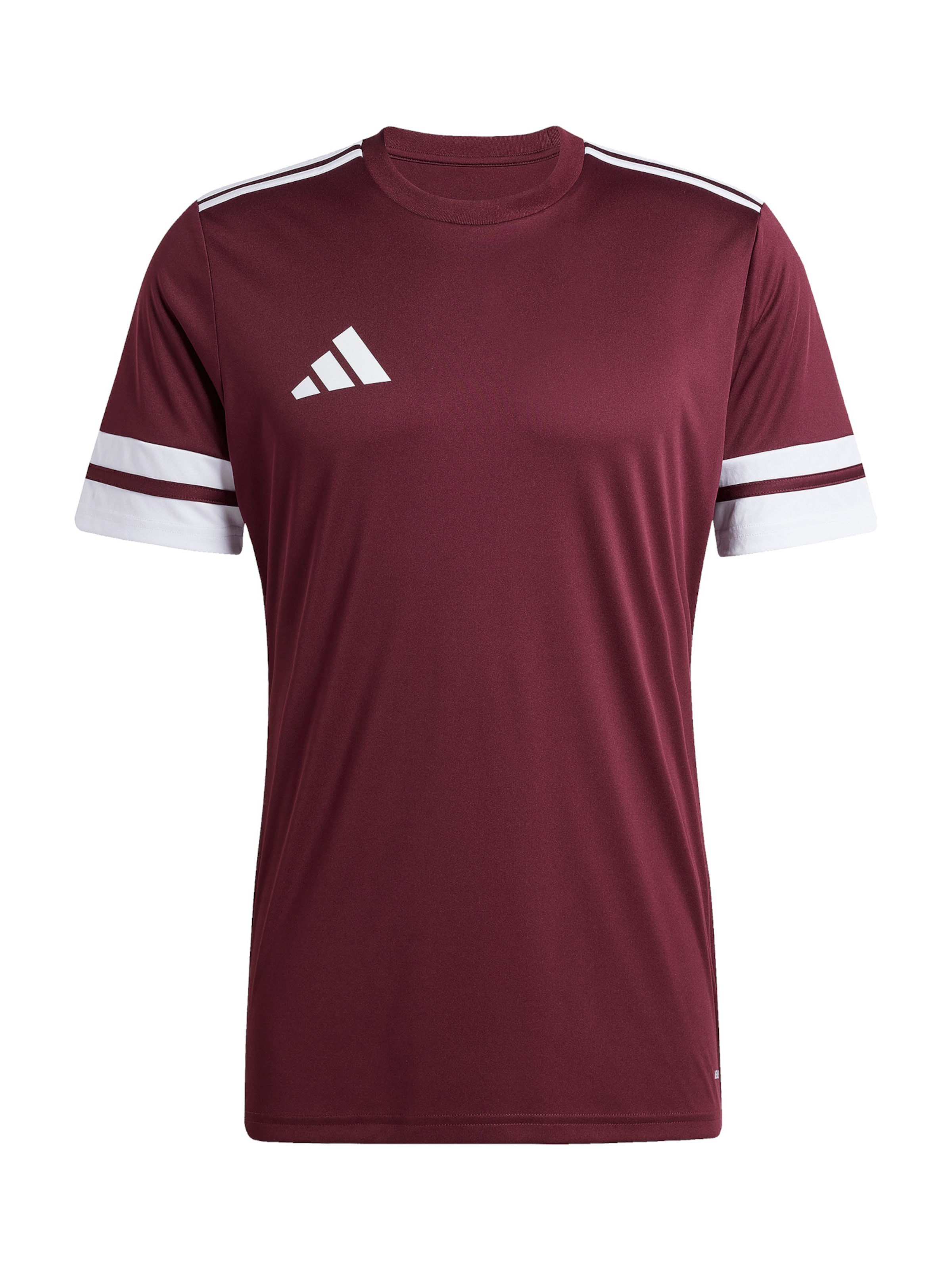 Tricou funcțional 'Squadra 25' ADIDAS PERFORMANCE pe roșu vin / alb, Vizualizare produs