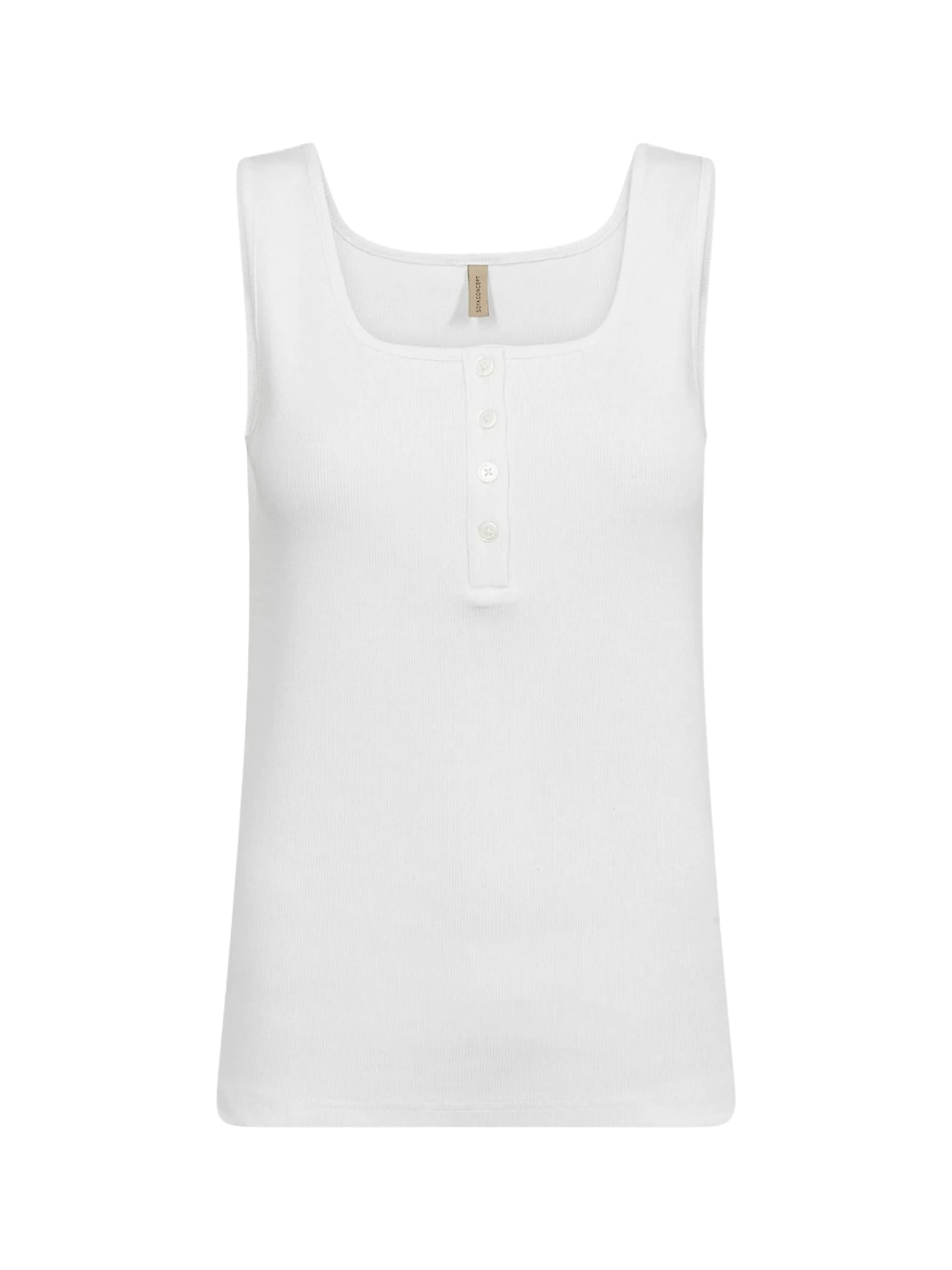 Top di Soyaconcept in bianco: frontale