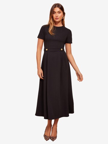 Robe Friends Like These en noir : devant