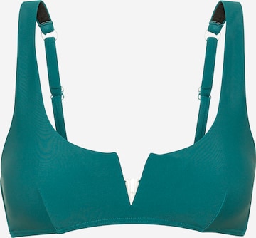 LSCN by LASCANA - Bustier Top de bikini en azul: frente