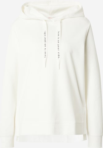 s.Oliver Sweatshirt in Beige: voorkant