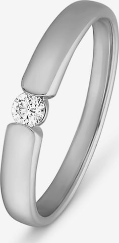 CHRIST Ring in Silber: Vorderseite