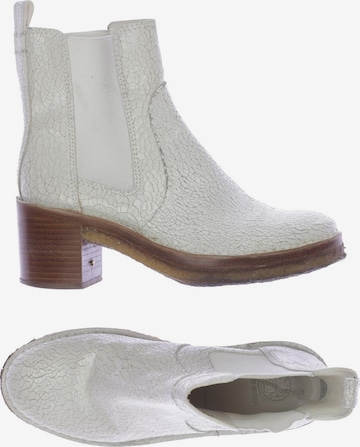 Tory Burch Dress Boots in 39,5 in White: front