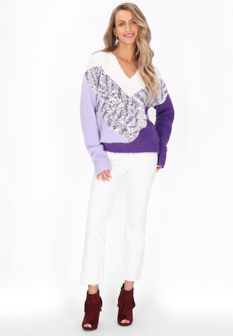 IZIA Trui in Lila