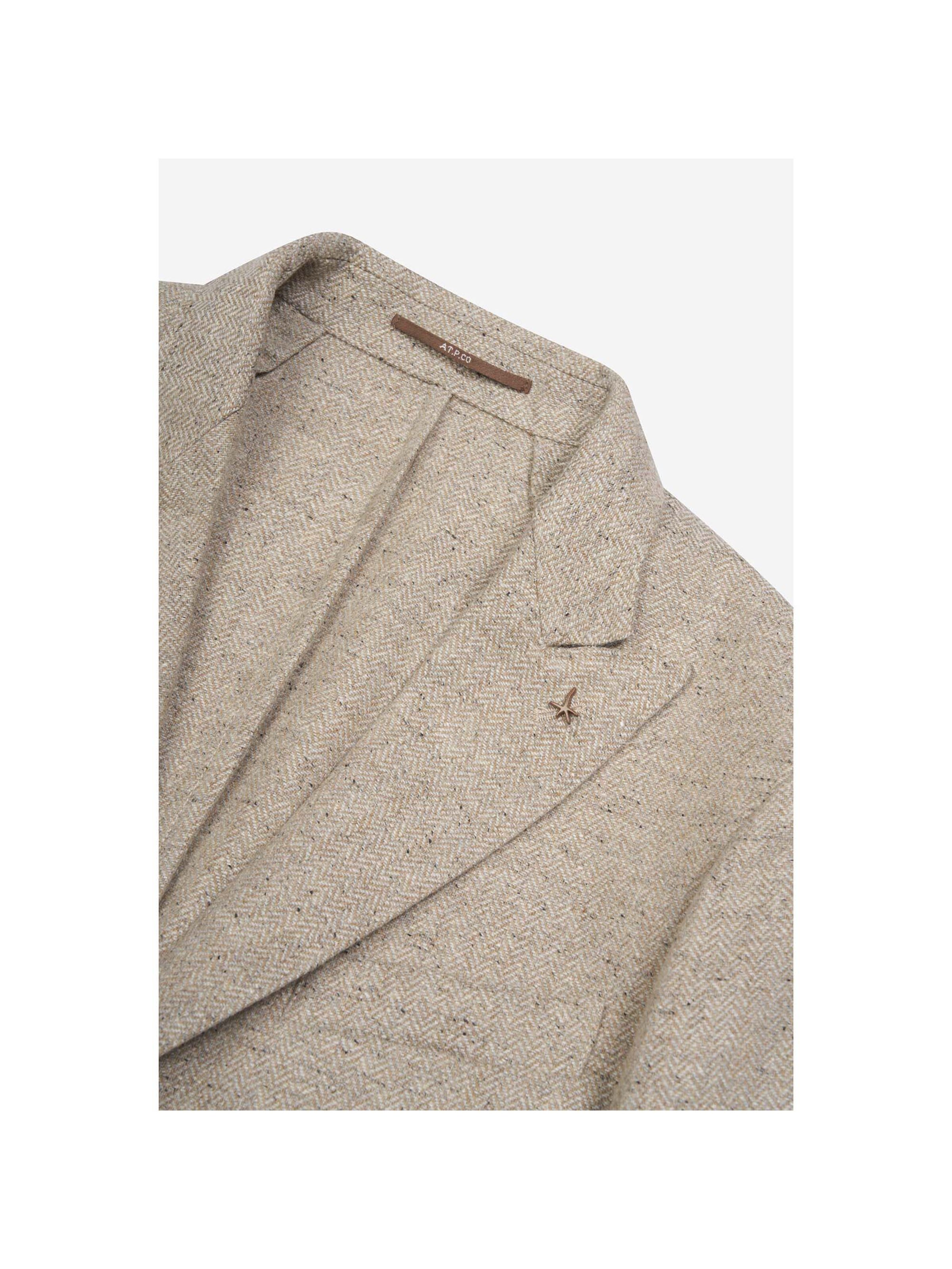 Coupe regular Veste de costume AT.P.CO en beige