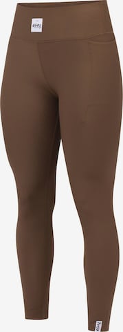 Pantalon de sport Eivy en marron : devant