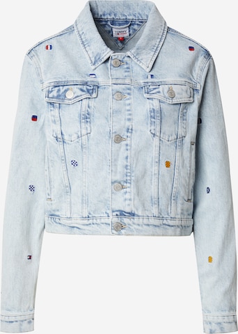 Tommy JeansPrijelazna jakna 'IZZIE' - plava boja: prednji dio