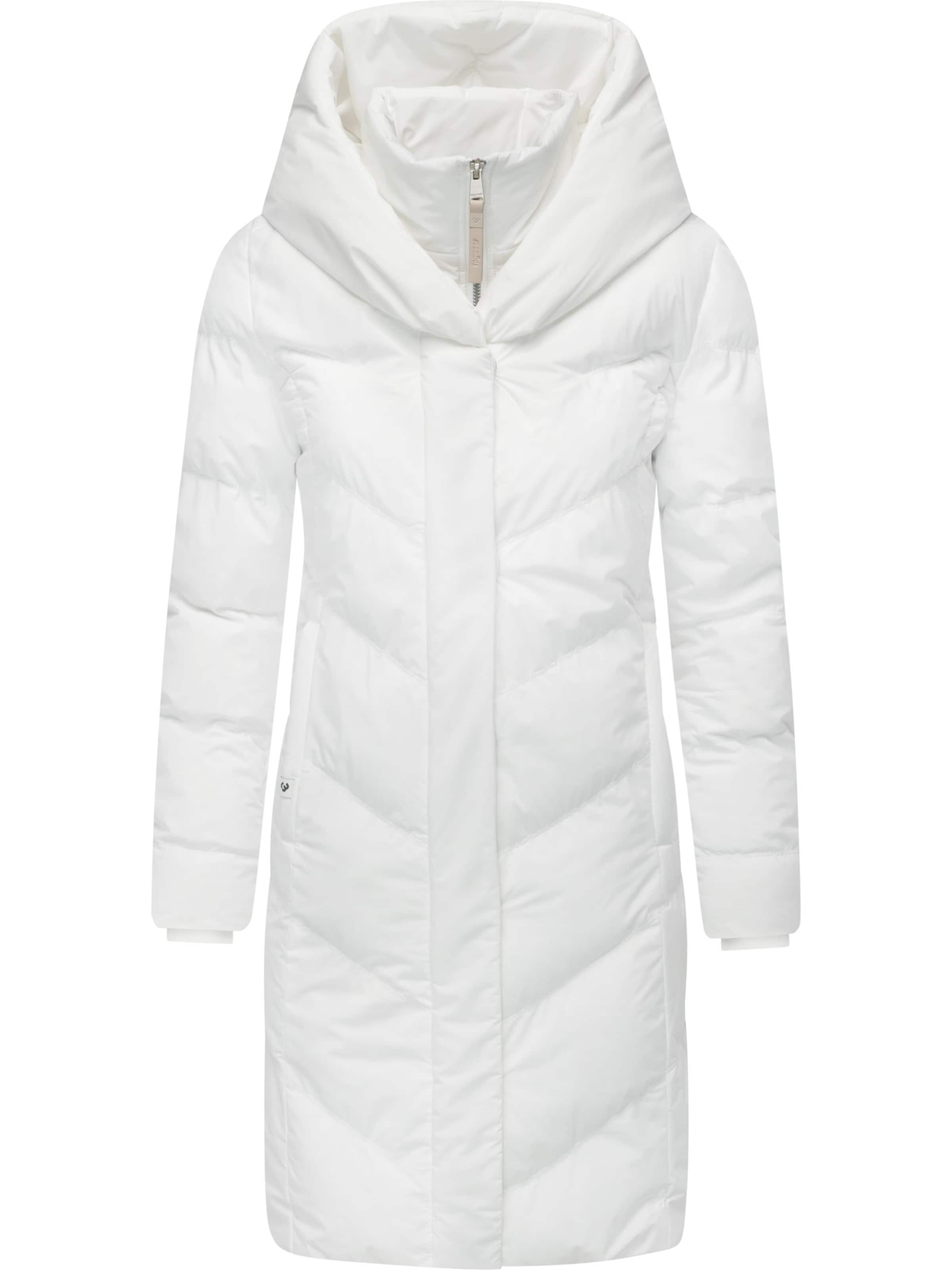 Ragwear Winter coat 'Natalka' in White: front