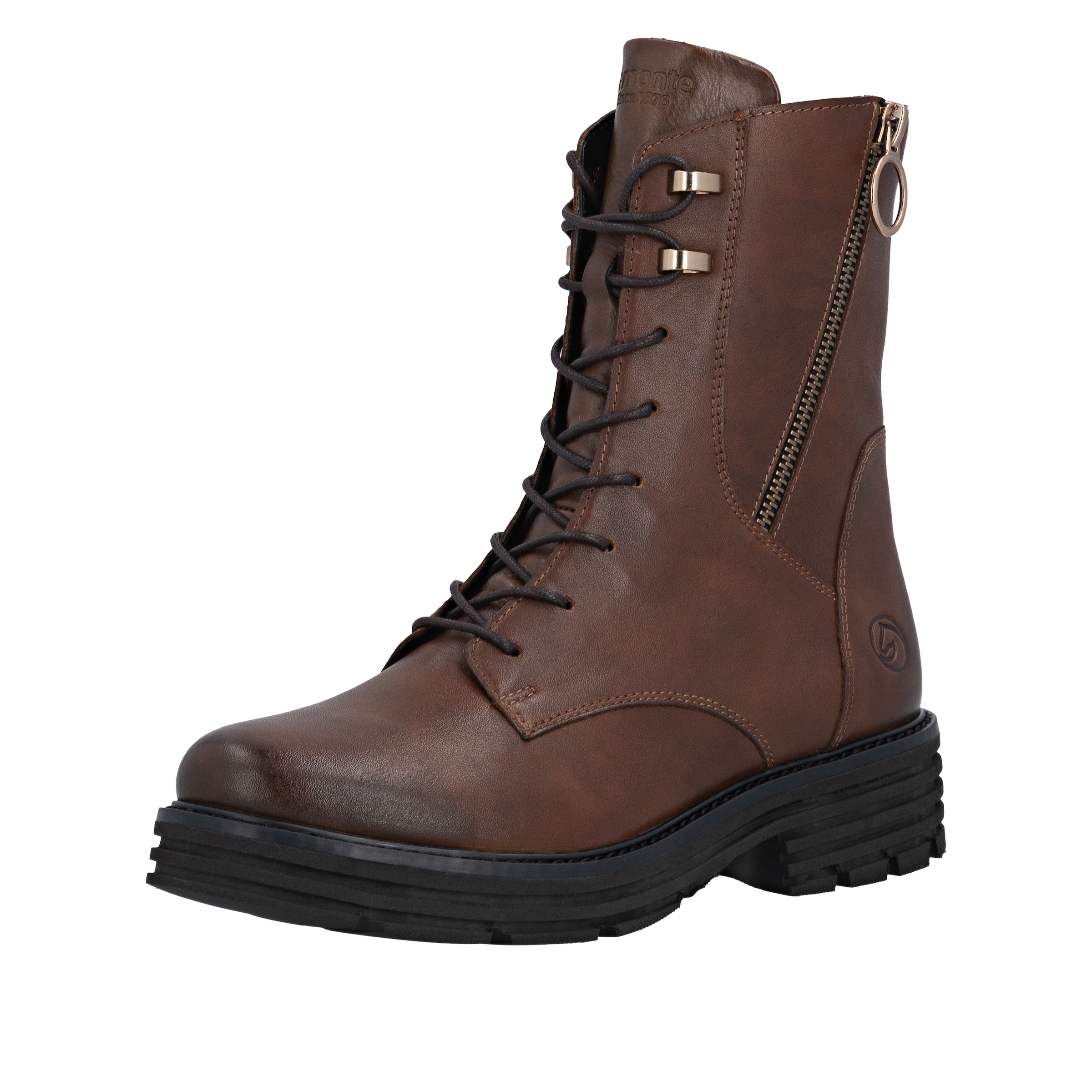 REMONTE Schnürstiefel 'D3A71' in Braun: Vorderseite