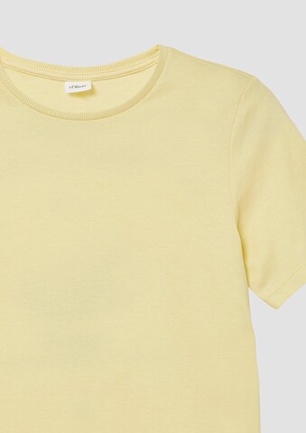 s.Oliver Shirt in Geel