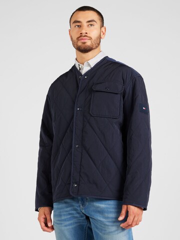 TOMMY HILFIGER Between-season jacket in Blue: front