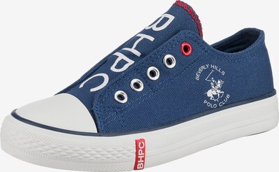 Beverly Hills Polo Club Sneaker in blau / rot / weiß, Produktansicht