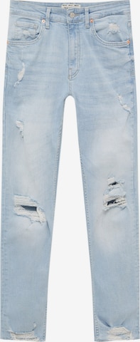 Pull&Bear Slimfit Jeans i blå: forside