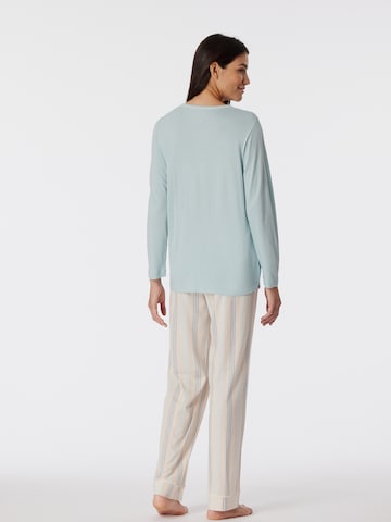 SCHIESSER Pyjama ' Comfort Nightwear ' in Blau