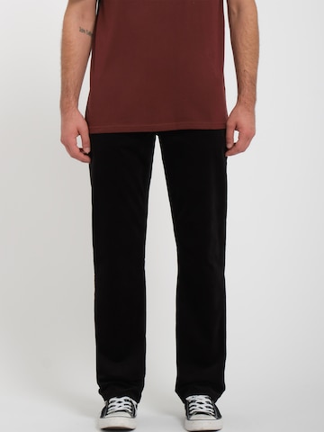 Regular Pantalon chino ' Solver' Volcom en noir : devant