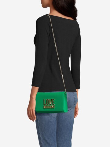 Love Moschino - Mala de ombro em verde