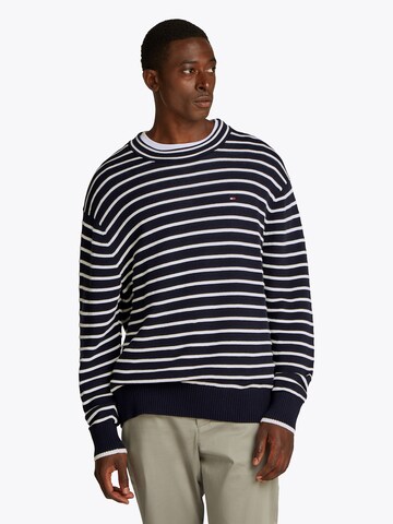 TOMMY HILFIGER Sweater 'Breton' in Blue: front