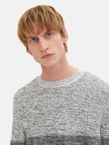 Pull-over TOM TAILOR en gris